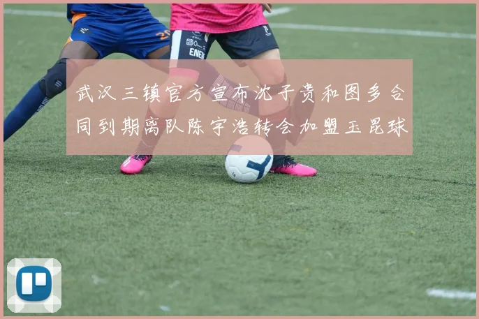 武汉三镇官方宣布沈子贵和图多合同到期离队陈宇浩转会加盟玉昆球队