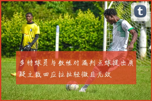 多特球员与教练对漏判点球提出质疑主裁回应拉扯轻微且无效